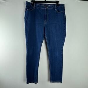 Old Navy Women Dark Blue Super skinny jeans Casual Size 18